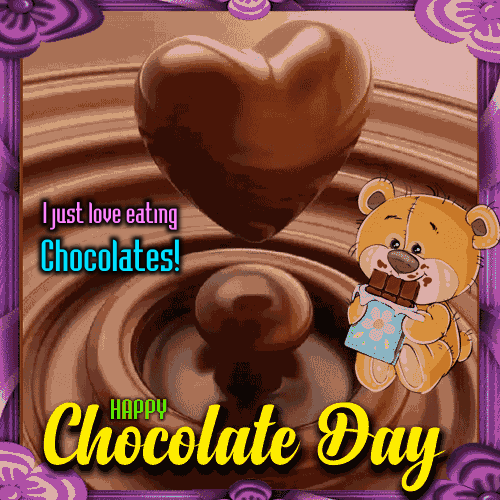 I Just Love Eating Chocolates!