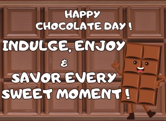 Share Sweet Chocolate Day Wishes