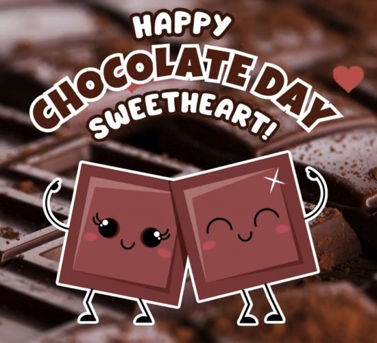 Chocolate Day Wish For Your Sweetheart