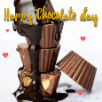 Happy Chocolate Day Melting...
