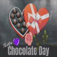A Chocolate Day Card For Your Love.