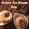Happy And Sweet Coffee Ice Cream Day.
