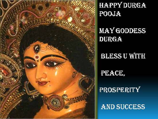 Wishes And Blessings For Durga Pooja.