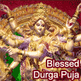 Wish A Happy And Blessed Durga Puja.