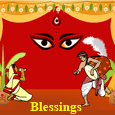 Maa Showers Us With Her Blessings.