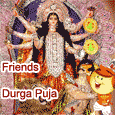 Wish Your Friend On Durga Puja.