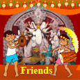 Between Friends, On Durga Puja.
