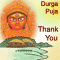 Durga Puja Warm Thank You.