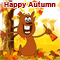 A Funny Way To Wish Happy Autumn.
