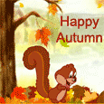 Happy And Colorful Autumn.