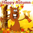 A Funny Way To Wish Happy Autumn.