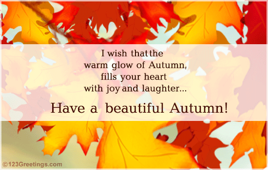 Joys Of Autumn...