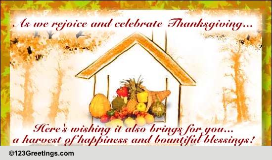 A Heartfelt Thanksgiving Wish!