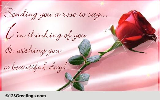 Thinking Of You... Free Festival of Roses (CA) eCards, Greeting Cards ...