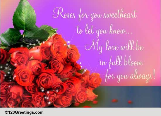 Love In Full Bloom... Free Festival of Roses (CA) eCards, Greeting ...