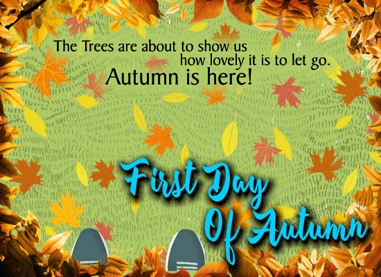 Autumn Is Already Here!