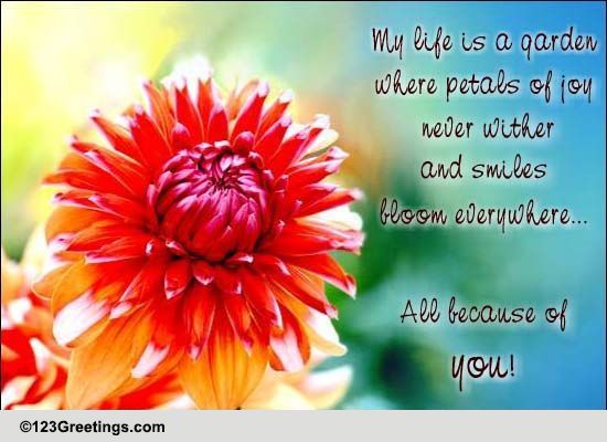 You Give Me Joy...