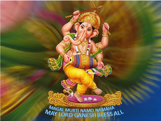 Mangal Murti Ganesha.