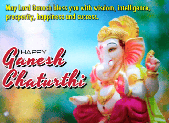 Lord Ganesh Bless You With Wisdom.