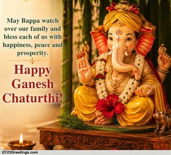 Ganesh Chaturthi Wishes For Dear Ones