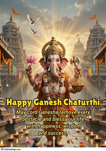 Blessings To Send On Ganesh Chaturthi