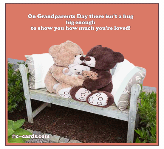 Big Hugs Grandparent’s Day.
