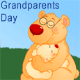 A Warm Bear Hug On Grandparents Day.