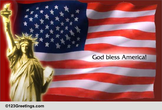 God Bless America...