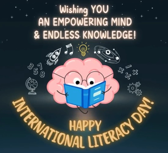 Send Literacy Day Wishes!
