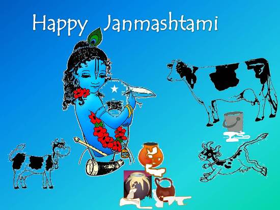 Greet Your Dear Ones On Janmashtami.