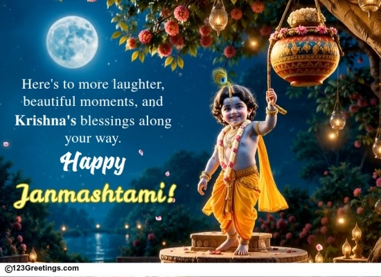 Share A Heartfelt Janmashtami Wish