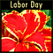 Floral Labor Day Wishes.