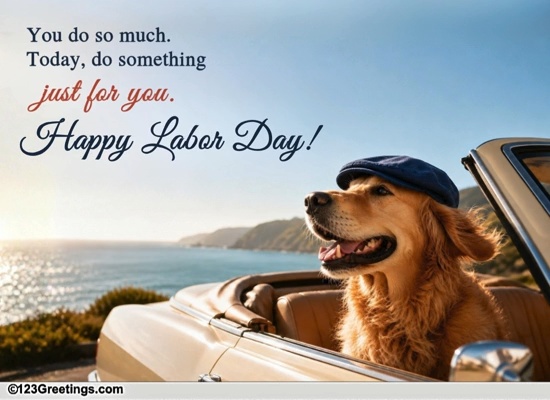 A Cheerful Labor Day Wish