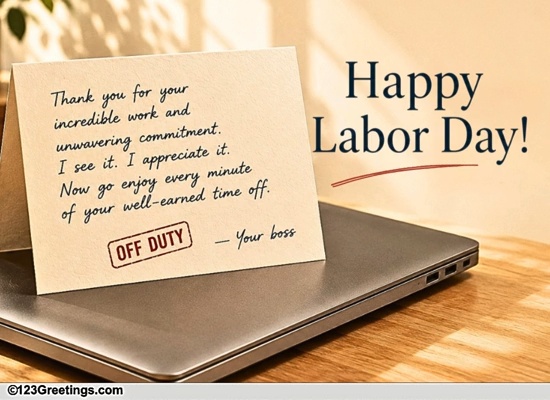 A Labor Day Wish