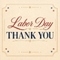 Thankyou Message For Labor Day Wishes