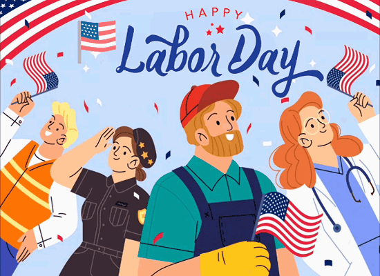 An Ecard To Honor Labor Day.
