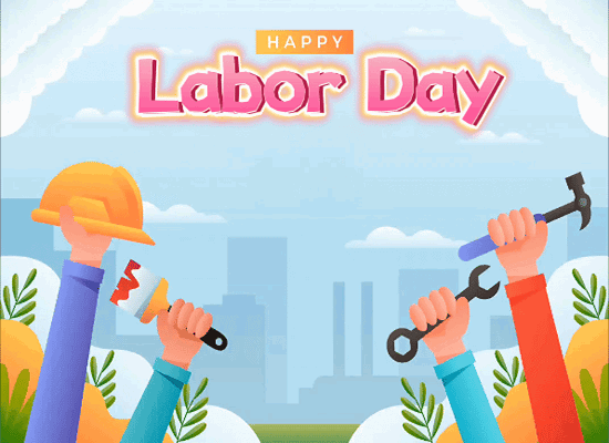 Honoring Labor Day.