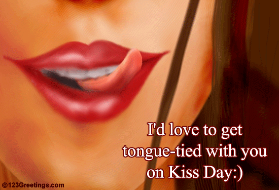 Kiss-tied...