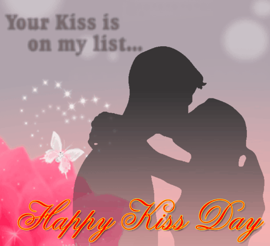 My Happy Kiss Day Card. Free Kiss Day eCards, Greeting ...