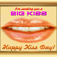 A Big Kiss Ecard!