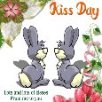 My Cute Kiss Day Ecard.