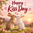 Send Your Sweetheart A Kiss Day Wish