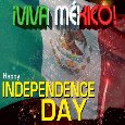 A Mexican Independence Day Ecard.