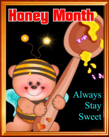 A Honey Month Ecard.
