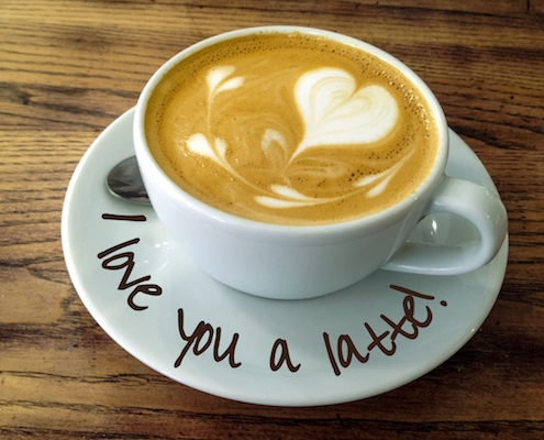 I Love You A Latte.