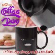 Le jour du café me fait sourire. Le jour du café me fait sourire.