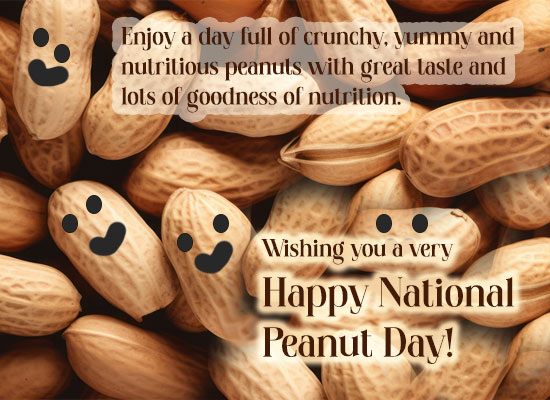 Crunchy & Nutritious Peanuts!