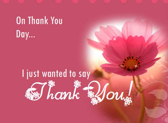 I Just Wanted To Say... Free Thank You Day eCards, Greeting Cards | 123 ...