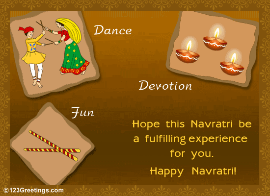 Fulfilling Navratri!