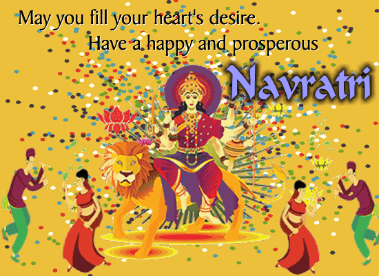 A Happy And Prosperous Navratri.